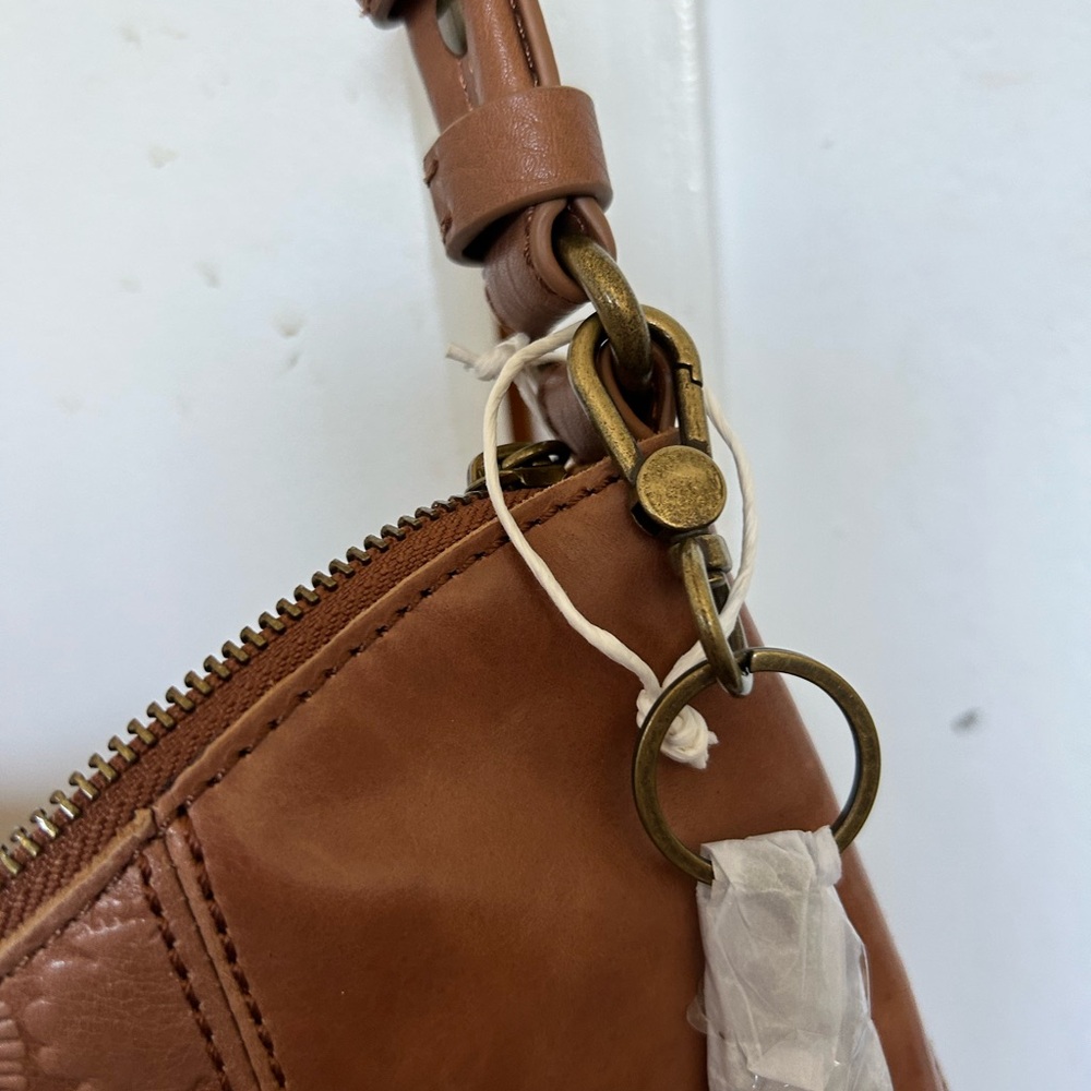 The Sak SEQUOIA Tobacco Embossed Hobo Bag NEW - Picture 8 of 11